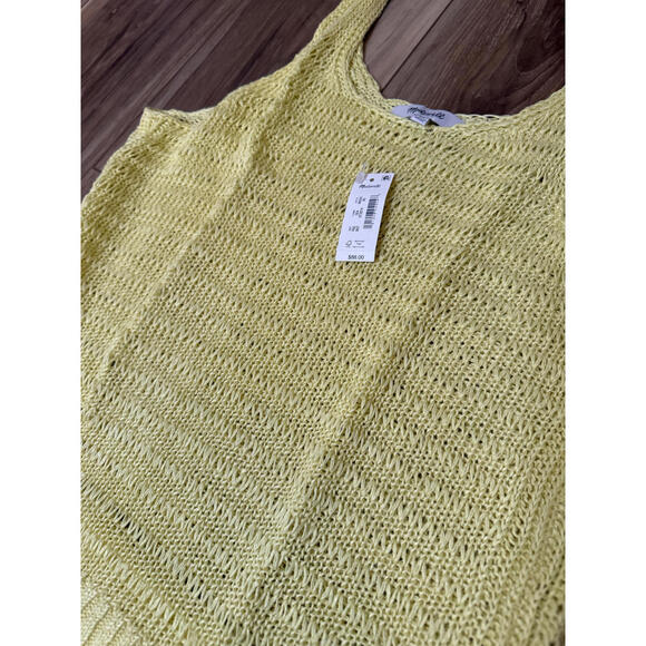 NWT! Madewell Linen Sweater Tank Top Size XS - Picture 2 of 5